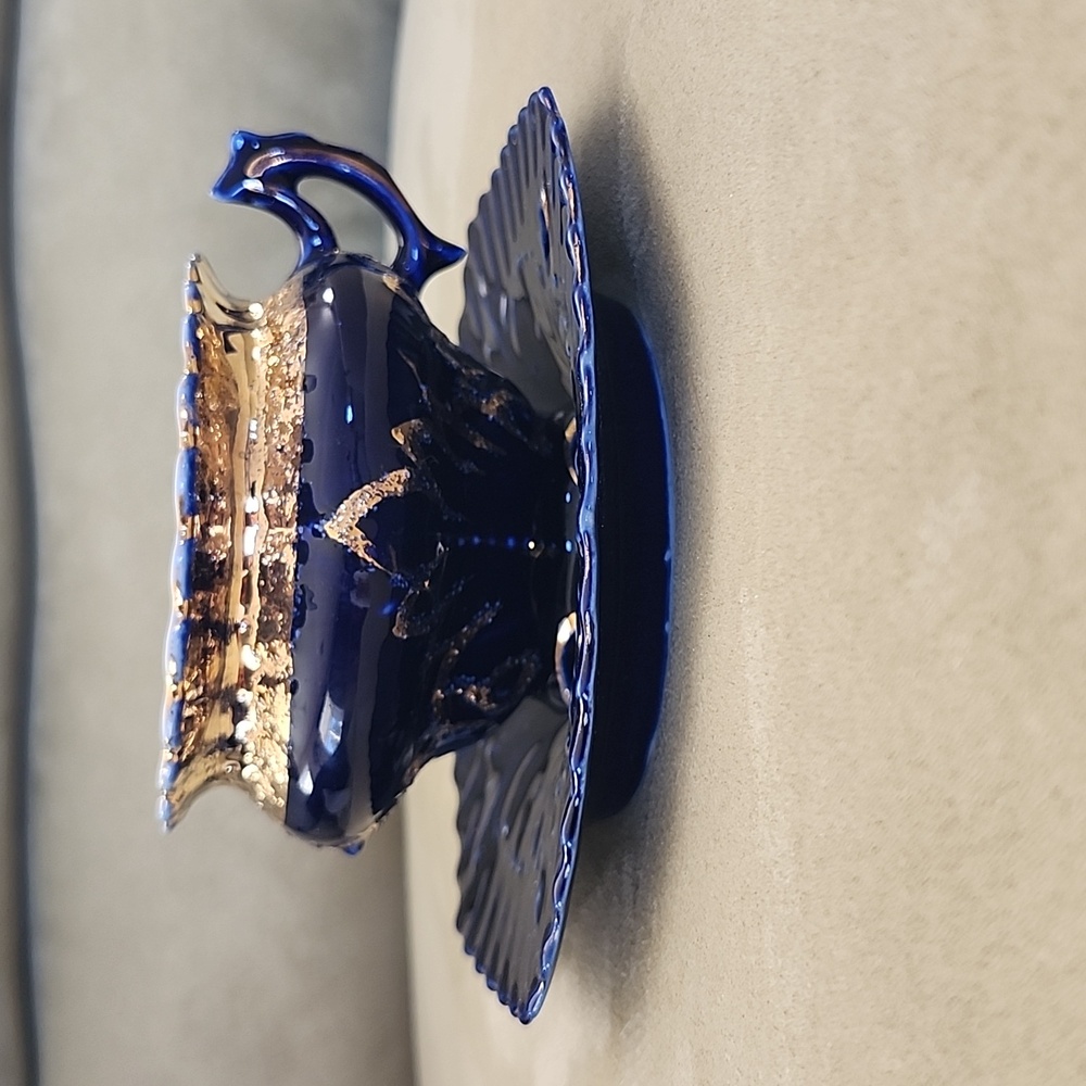 antique mustache cup and saucer